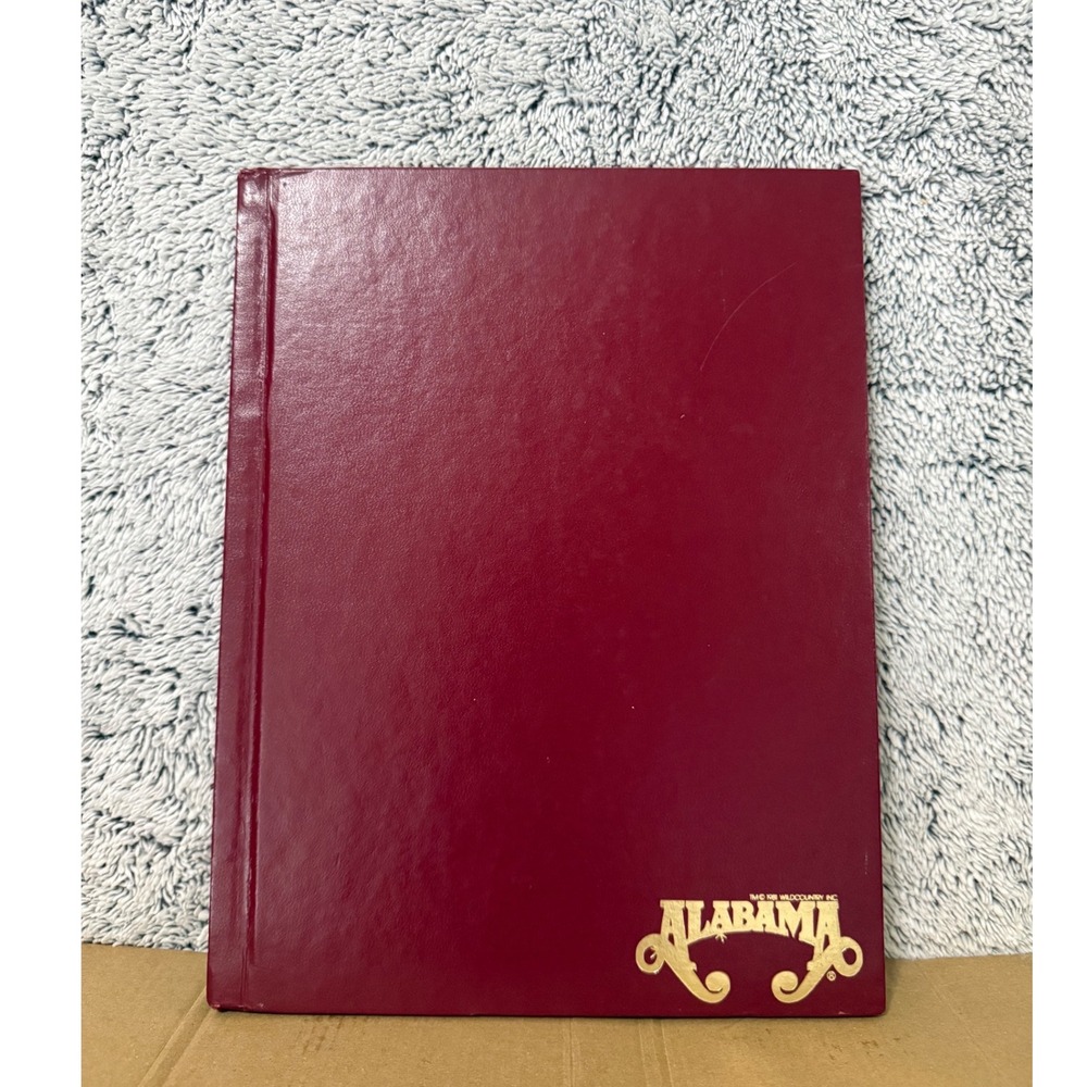 ALABAMA Band VTG Book 1981 Wildcountry Inc Tour Country Music Bio Book Rare NICE